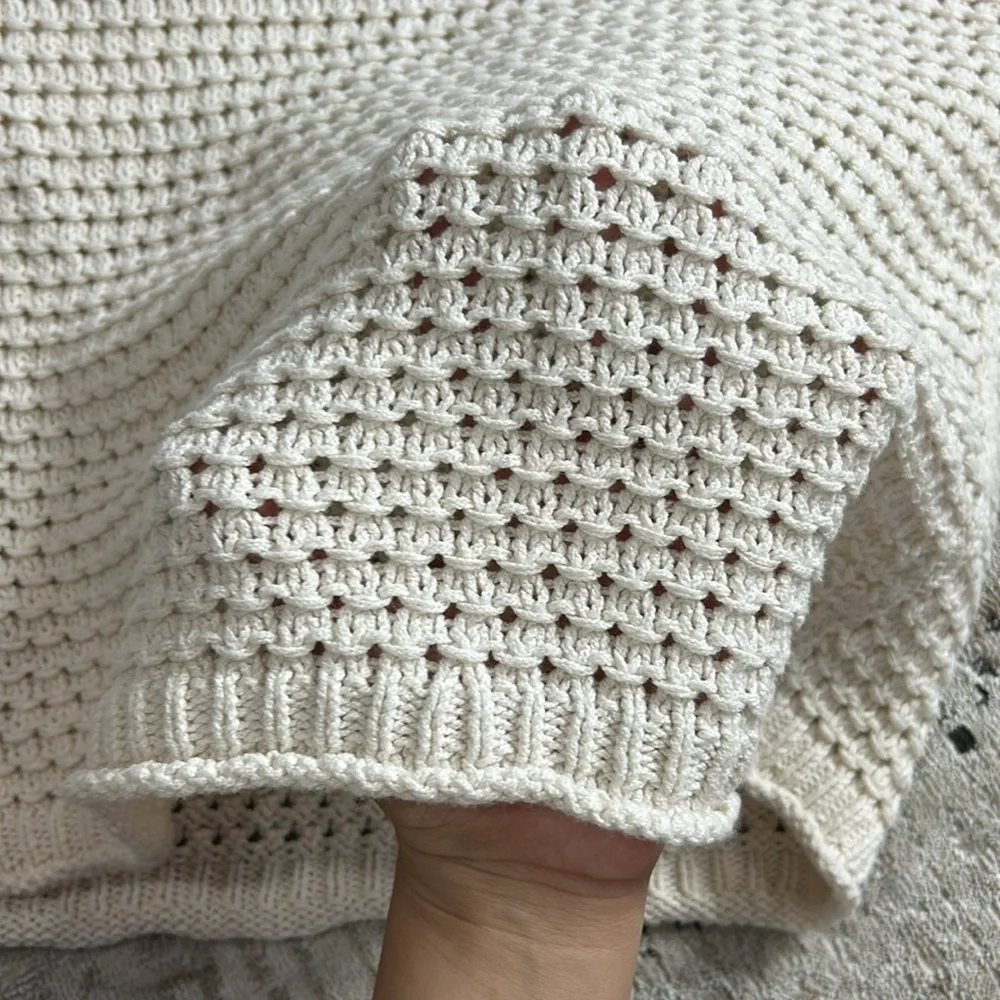 Madewell open knit sweater